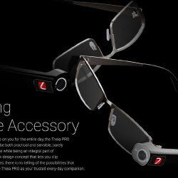 7 TheiaPro App Enabled EyeGlasses Camera(Black)-0