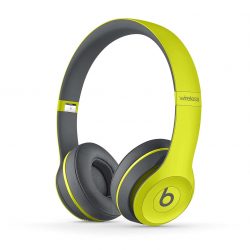 Beats Solo2 Wireless On-Ear Headphone, Active Collection – Shock Yellow-0