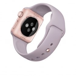 Apple 1.49-Inch Sport Smart Watch – Rose Gold Aluminum Case with Lavender Band-2