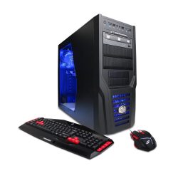 CyberpowerPC Gamer Ultra GUA880 Gaming Desktop – AMD FX-4300 Quad Core 3.8GHz, 8GB DDR3 RAM, 1TB HDD, 24X DVD, NVIDIA GT 720 1GB, Windows 10-0