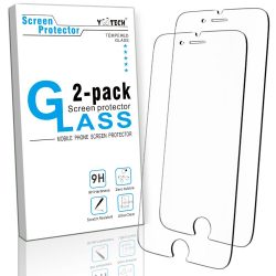iPhone 7 Plus Screen Protector, Yootech [2-Pack] iPhone 7 Plus Tempered Glass Screen Protector Only for Apple iphone 7 Plus-1