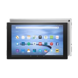 Fire HD 10 Tablet, 10.1″” HD Display, Wi-Fi, 16 GB – Includes Special Offers, Silver Aluminum-1