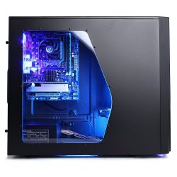 CyberpowerPC Gamer Ultra GUA880 Gaming Desktop – AMD FX-4300 Quad Core 3.8GHz, 8GB DDR3 RAM, 1TB HDD, 24X DVD, NVIDIA GT 720 1GB, Windows 10-3